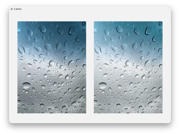Две (ну, почти) обоины с каплями воды для iPhone, iPad и Mac — вдохновение из iOS 4