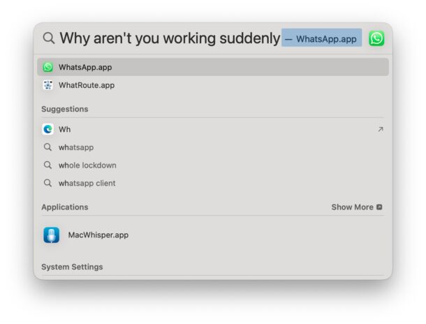 Как починить поиск Spotlight в macOS Tahoe и Sequoia