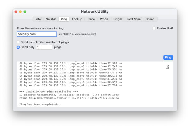 Возвращаем Network Utility в macOS Tahoe и Sequoia с Neo Network Utility