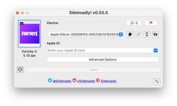 Как запустить Fortnite на Mac с помощью FnMacAssistant и Sideloadly