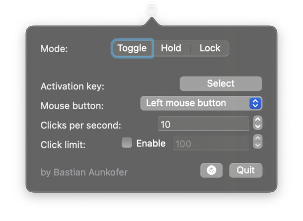 3 бесплатных автокликера для Mac