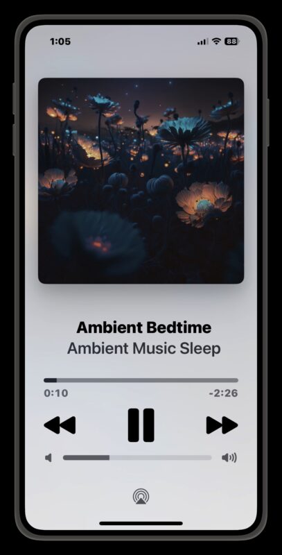 Как включить фоновую музыку на iPhone