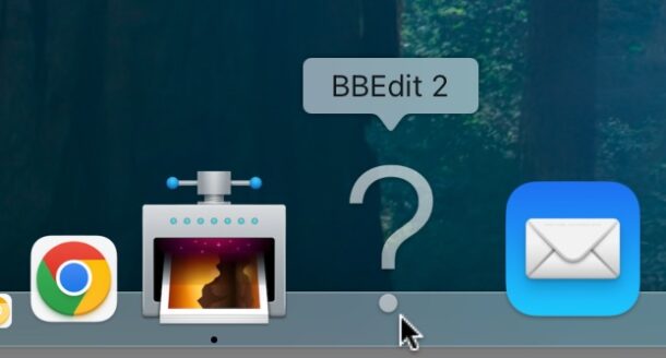 Значок с вопросительным знаком в Dock на Mac: что это и как убрать