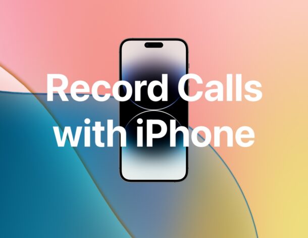 Как записывать звонки на iPhone