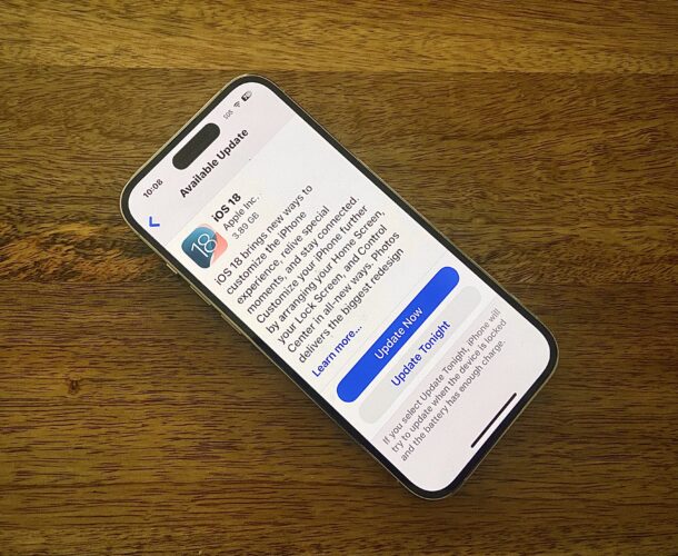 iOS 18 is Available to Download Now