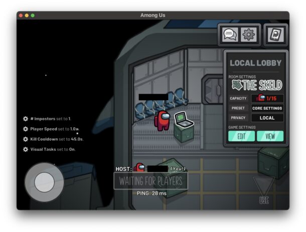 Как играть в Among Us на Mac