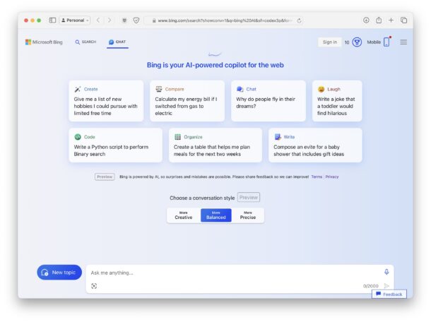 Как бесплатно пользоваться GPT-4 через Bing