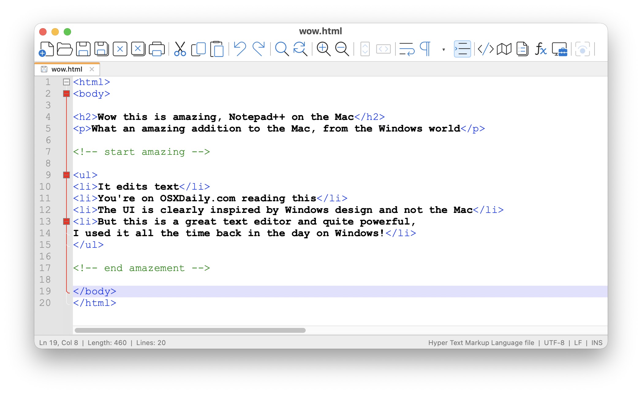 Notepad++ для Mac: наконец-то бесплатно (но есть нюанс — неофициальная версия)