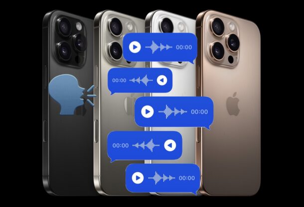 Как записывать и отправлять голосовые сообщения на iPhone (iOS 26+)