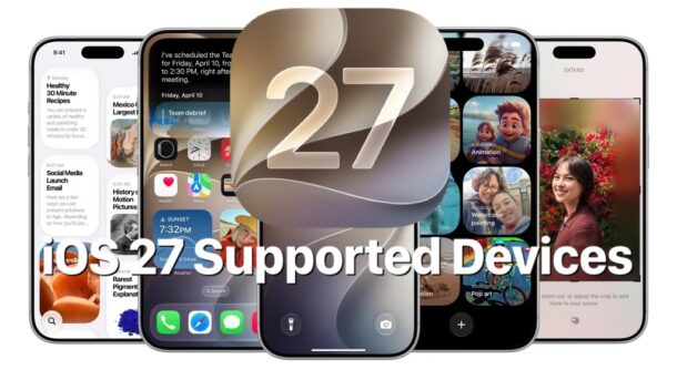 iOS 27: список поддерживаемых iPhone и совместимых моделей
